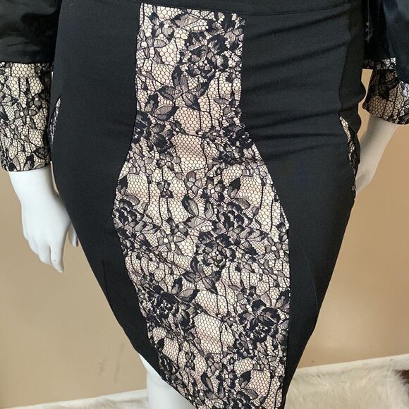 Kardashian Kollection Lace Blazer w/Matching Dress - Size M - Picture 16 of 17